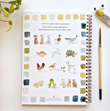 Load image into Gallery viewer, Emily Lex Watercolor Workbook - Animals

