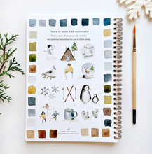 Load image into Gallery viewer, Emily Lex Watercolor Workbook - Winter
