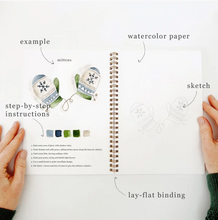Load image into Gallery viewer, Emily Lex Watercolor Workbook - Winter
