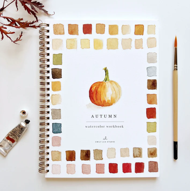 Emily Lex Watercolor Workbook - Autumn