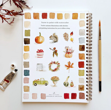Load image into Gallery viewer, Emily Lex Watercolor Workbook - Autumn
