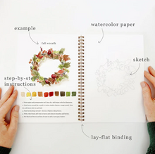 Load image into Gallery viewer, Emily Lex Watercolor Workbook - Autumn
