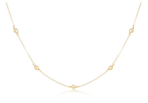 Enewton 15" Choker Simplicity Chain Gold - Classic 4mm Gold