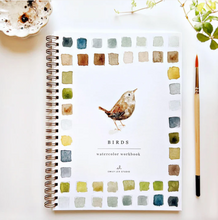 Load image into Gallery viewer, Emily Lex Watercolor Workbook - Birds
