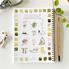 Load image into Gallery viewer, Emily Lex Watercolor Workbook - Garden
