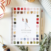 Load image into Gallery viewer, Emily Lex Watercolor Workbook - Nutcracker
