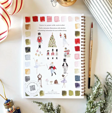 Load image into Gallery viewer, Emily Lex Watercolor Workbook - Nutcracker
