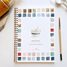 Load image into Gallery viewer, Emily Lex Watercolor Workbook - Baking
