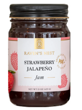 Load image into Gallery viewer, Strawberry Jalapeno Jam (15oz)
