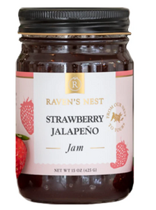 Strawberry Jalapeno Jam (15oz)