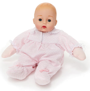 MADAME ALEXANDER PINK CHECK HUGGUMS DOLL