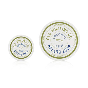 Old Whaling Body Butter 2 oz - Coconut Milk