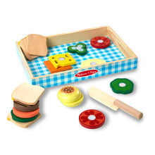 Load image into Gallery viewer, Sandwich Making Set - Wooden Play Food
