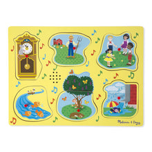 Load image into Gallery viewer, Sing-Along Nursery Rhymes Sound Puzzle - Yellow
