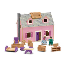 Load image into Gallery viewer, Fold &amp; Go Mini Dollhouse
