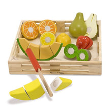Load image into Gallery viewer, Cutting Fruit Set - Wooden Play Food
