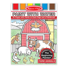 Load image into Gallery viewer, Farm Animals Paint with Water Kids&#39; Art Pad
