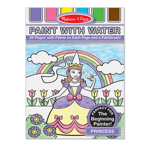 Princess Paint with Water Kids' Art Pad