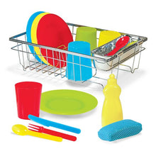 Load image into Gallery viewer, Let&#39;s Play House! Wash &amp; Dry Dish Set
