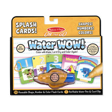 Load image into Gallery viewer, Water Wow! Number, Color, Shape Cards - On the Go Travel Activity
