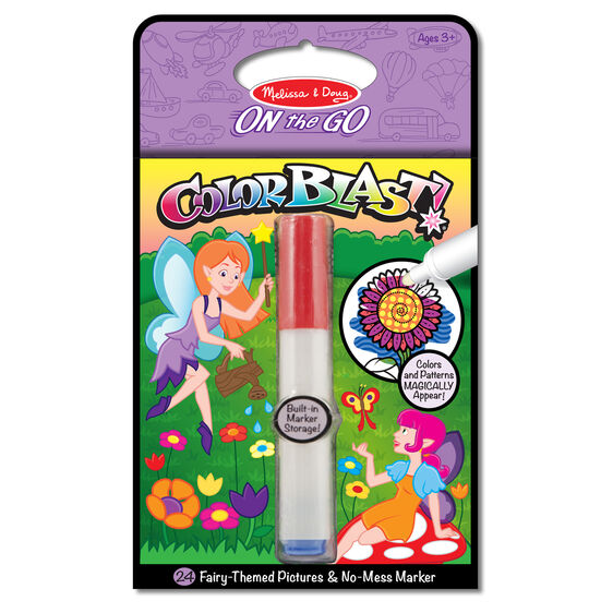 On the Go ColorBlast No-Mess Coloring Pad - Fairies