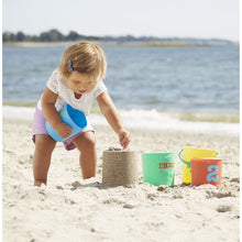 Load image into Gallery viewer, Seaside Sidekicks Nesting Pails Sand Toys
