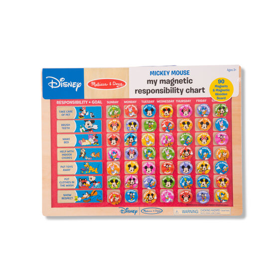 Mickey Mouse My Magnetic Responsibility Chart