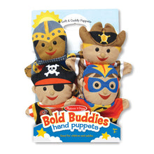Load image into Gallery viewer, Bold Buddies Hand Puppets
