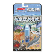 Load image into Gallery viewer, Water Wow! - Under The Sea Water Reveal Pad - On the Go Travel Activity
