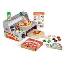 Load image into Gallery viewer, Top &amp; Bake Pizza Counter - Wooden Play Food
