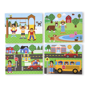 Wooden Magnetic Matching Picture Game