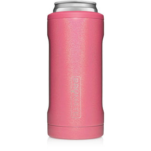 Hopsulator Slim Can Cooler Glitter Pink