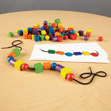 Load image into Gallery viewer, Beads &amp; Pattern Cards Activity Set
