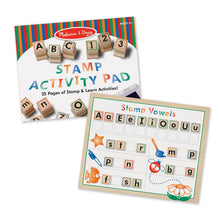 Load image into Gallery viewer, Deluxe Wooden Stamp Set - ABCs 123s
