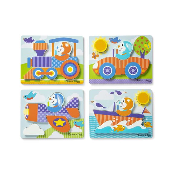 First Play Jigsaw Puzzle Set - Vehicles