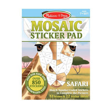 Load image into Gallery viewer, Mosaic Sticker Pad - Safari
