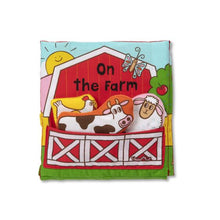 Load image into Gallery viewer, K&#39;s Kids On the Farm Cloth Book
