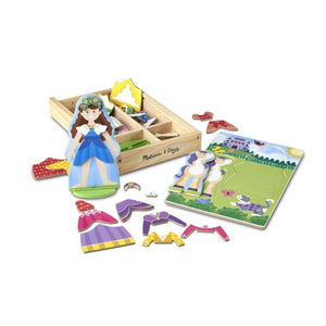 princess magnetic dress up Cookadvan Dress-Up Paper Dolls, Travel Toy Set, Interchangeable Outfits portable fun Magnetic Dress-Up Dolls - Princess