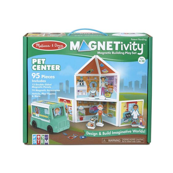 Magnetivity Magnetic Building Play Set - Pet Center