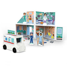 Load image into Gallery viewer, Magnetivity Magnetic Building Play Set - Hospital
