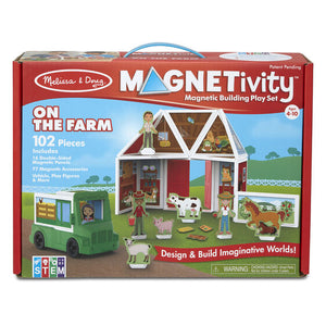 Magnetivity Magnetic Building Play Set - On the Farm