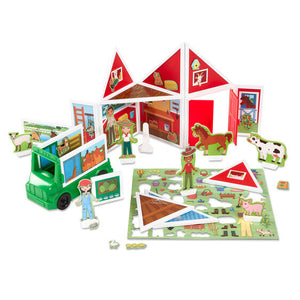 Magnetivity Magnetic Building Play Set - On the Farm