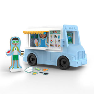 Magnetivity Magnetic Building Play Set - Food Truck