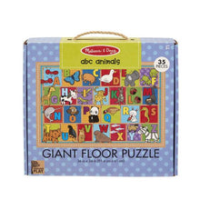 Load image into Gallery viewer, Natural Play Floor Puzzle: ABC Animals
