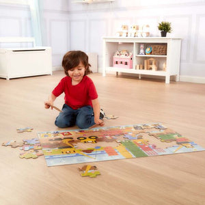 Natural Play Floor Puzzle: Big Builder