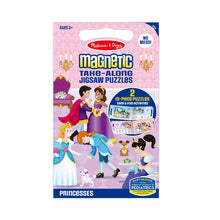 Load image into Gallery viewer, Take Along Magnetic Jigsaw Puzzles - Princesses
