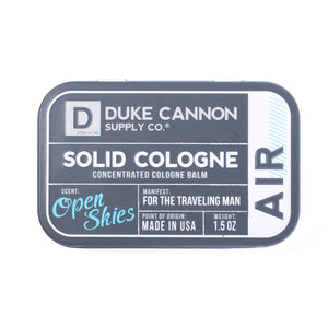 Duke Cannon Solid Cologne Open Skies