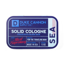 Load image into Gallery viewer, Duke Cannon Solid Cologne Naval Supremacy
