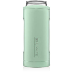 Hopsulator Slim Can Cooler Light Olive