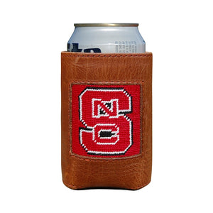 NC State Needlepoint Can Cooler